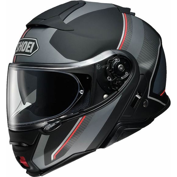HELMET FLIP UP SHOEI NEOTEC II EXCURSION TC-5 MATTE BLACK/GREY