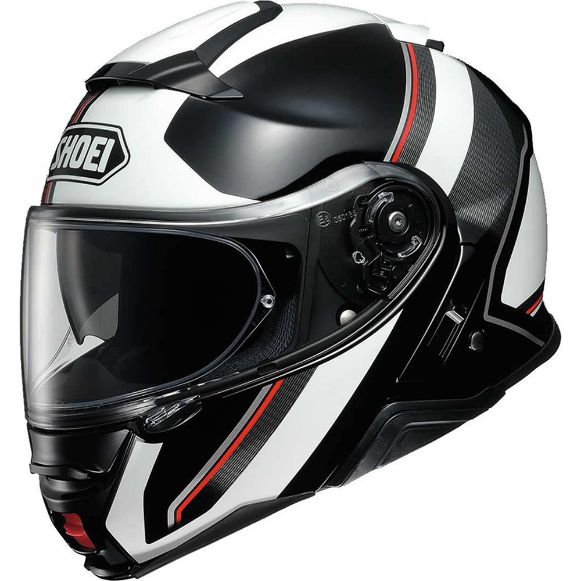 HELMET FLIP UP SHOEI NEOTEC II EXCURSION TC-6 BLACK/WHITE