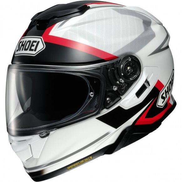 HELMET FULL FACE SHOEI GT-AIR II AFFAIR TC-6 WHITE/BLACK/RED