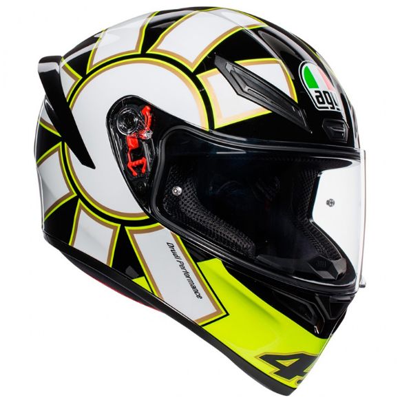 HELMET FULL FACE AGV K-1 TOP GOTHIC 46