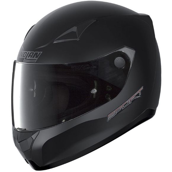 HELMET FULL FACE NOLAN N60-5 SPORT 13 FLAT BLACK