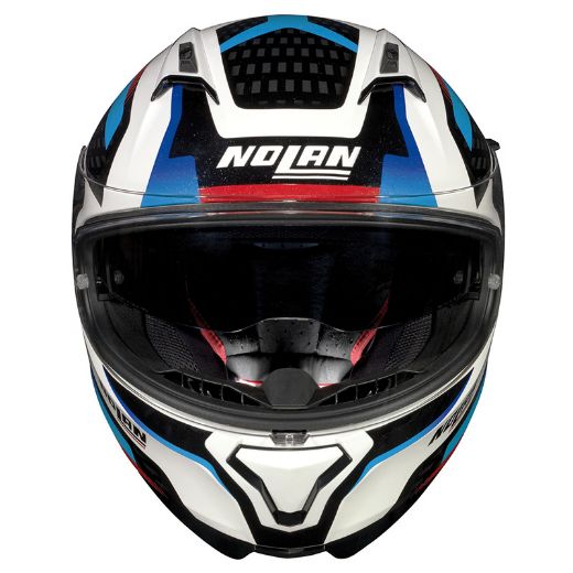 HELMET FULL FACE NOLAN N87 ARKAD N-COM 40 METAL WHT