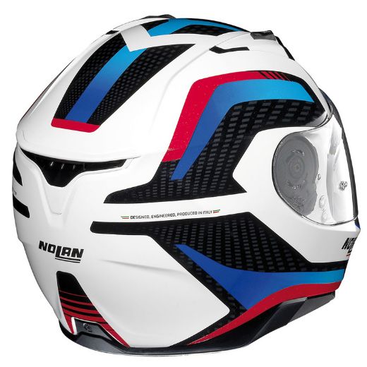 HELMET FULL FACE NOLAN N87 ARKAD N-COM 40 METAL WHT