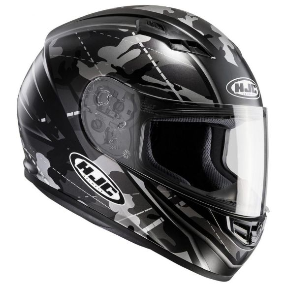 HELMET FULL FACE HJC CS-15 SONGTAN MC-5SF CAMO BLACK/GREY