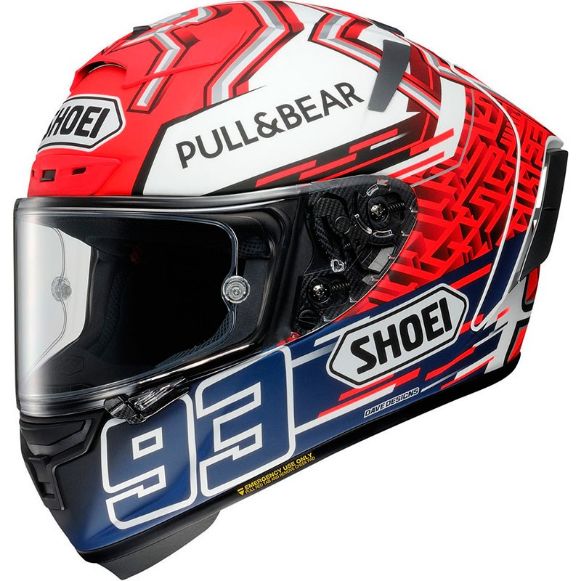 HELMET FULL FACE SHOEI X-SPIRIT III MARQUEZ 5 TC-1