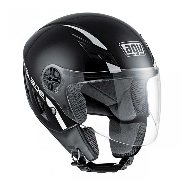 HELMET JET AGV BLADE BLACK