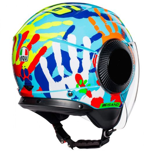 HELMET JET AGV ORBYT TOP MISANO 2014