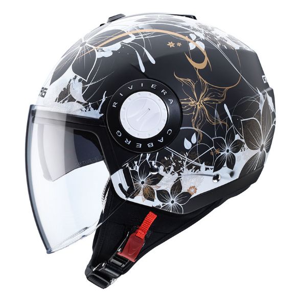 HELMET JET CABERG RIVIERA V3+ FLORAL