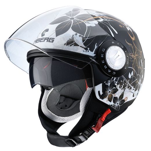 HELMET JET CABERG RIVIERA V3+ FLORAL
