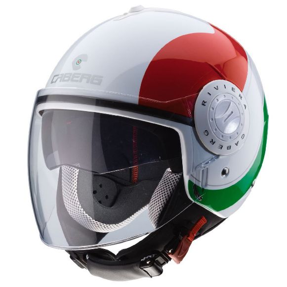 HELMET JET CABERG RIVIERA V3+ ITALIA SWAY
