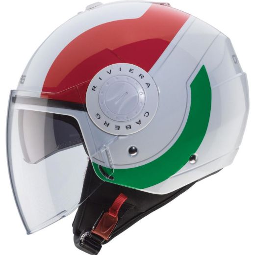 HELMET JET CABERG RIVIERA V3+ ITALIA SWAY