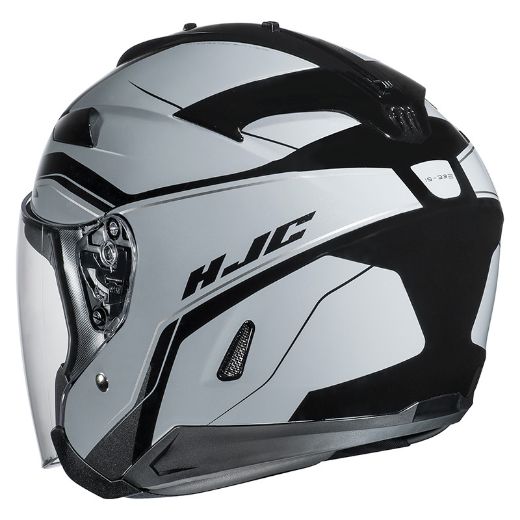 HELMET JET HJC IS-33 II KORBA MC-5 BLACK/GREY