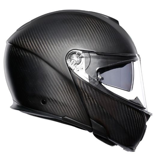 HELMET FLIP UP AGV SPORTMODULAR MATT CARBON
