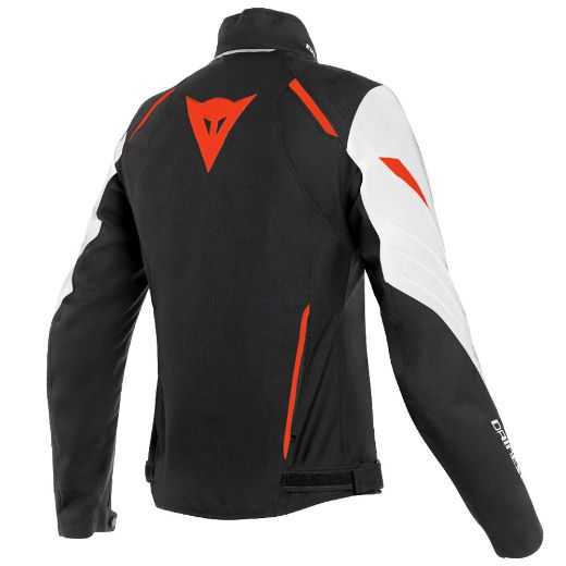 JACKET WINTER WP DAINESE LAGUNA SECA 3 LADY D-DRY WHITE/FLUO-RED/BLACK
