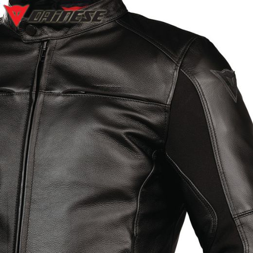 JACKET LEATHER DAINESE RAZON BLACK