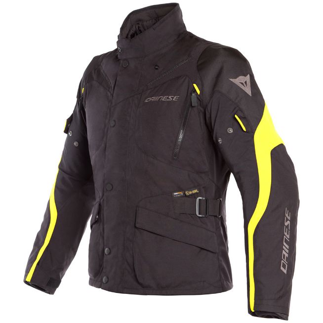 JACKET WINTER WP DAINESE TEMPEST 2 D-DRY BLACK/BLACK/FLUO-YELLOW
