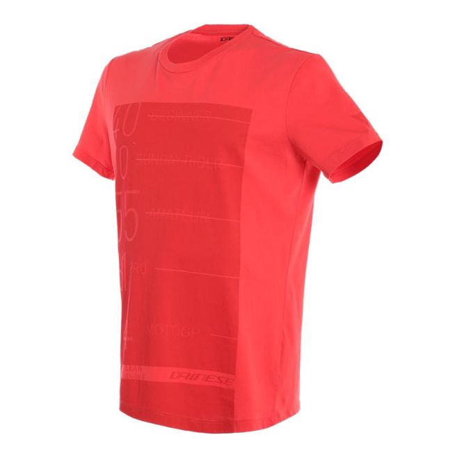 TEE DAINESE LEAN-ANGLE (PHASE OUT) RED