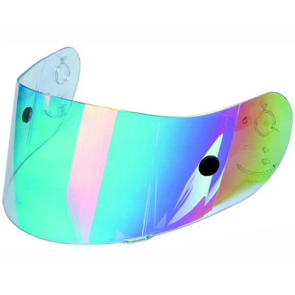HELMET VISOR AGV RACE E2205 AS/AF TI-TECH/GP-PRO/X-VENT/XQ-7/XQ-5/X-R2 IRIDIUM RAINBOW