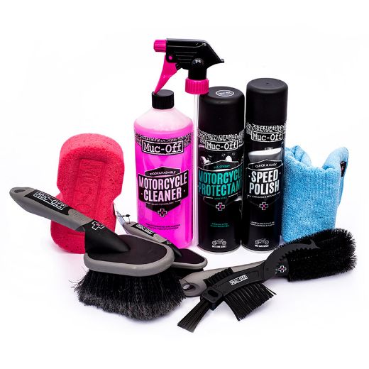 CLEANING KIT MUC-OFF ULTIMATE MOTORCYCLE CARE KIT PINK