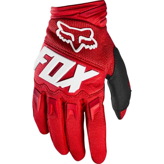 GLOVES MX FOX RACING DIRTPAW 20 RED