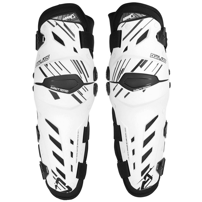 LEATT BRACE DUAL AXIS WHITE ΕΠΙΓΟΝΑΤΙΔΕΣ