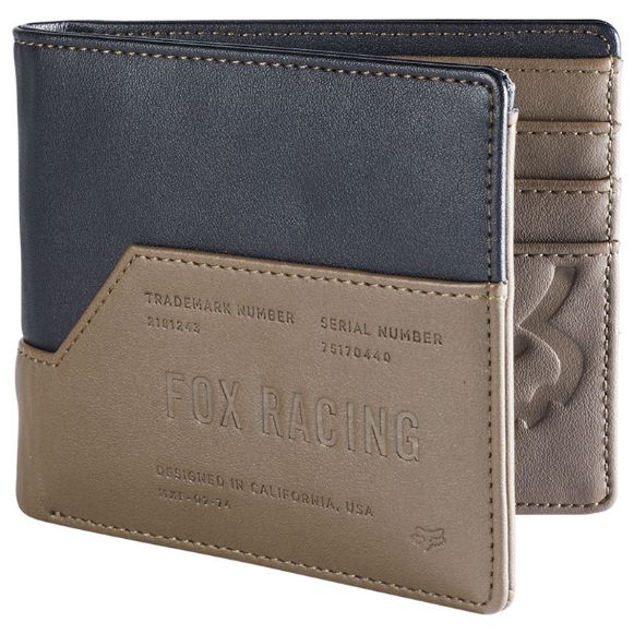 WALLET FOX RACING THE CORNER BLACK