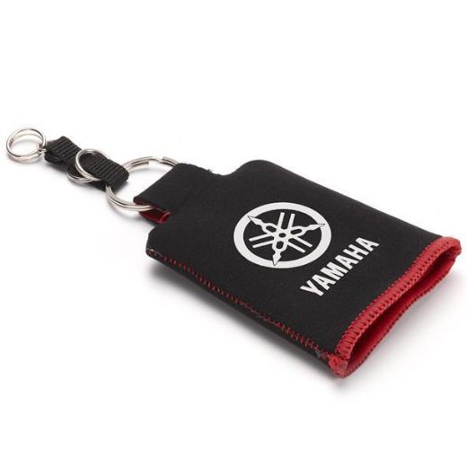 KEYCASE YAMAHA KEYRING - PROTECTIVE RED/BLACK