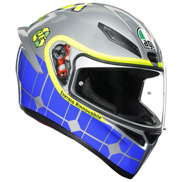 HELMET FULL FACE AGV K-1 TOP ROSSI MUGELLO 2015