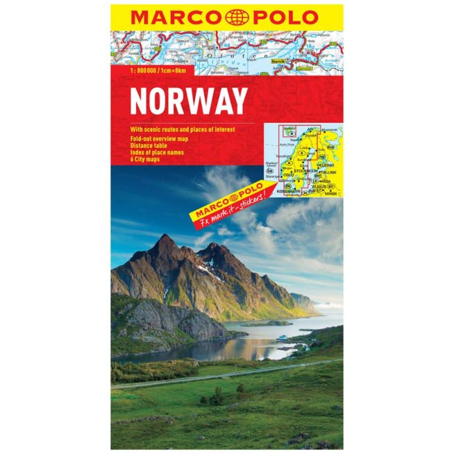 MARCO POLO NORWAY | 1:800.00 MAP