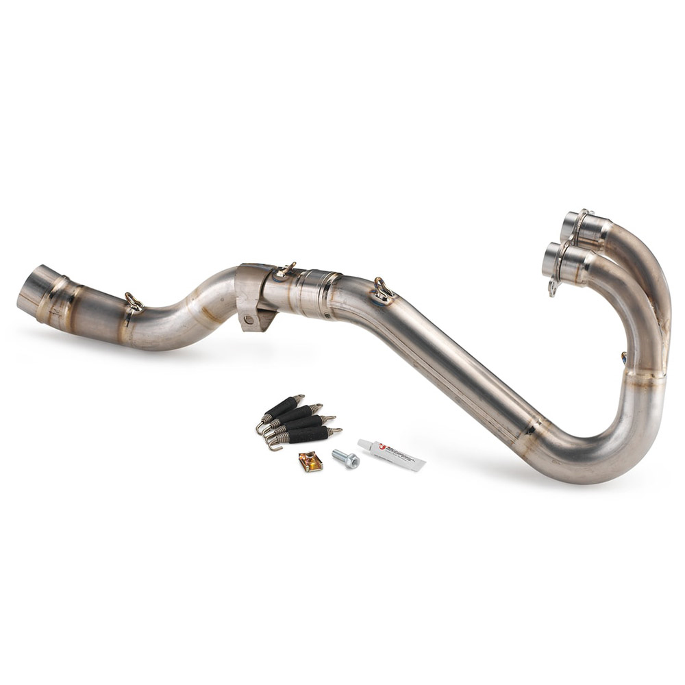 AKRAPOVIC EXC 400/450/525 ΑΝΟΞΟΙΔΩΤΟΙ ΛΑΙΜOI NEUTRAL EXHAUST GAS
