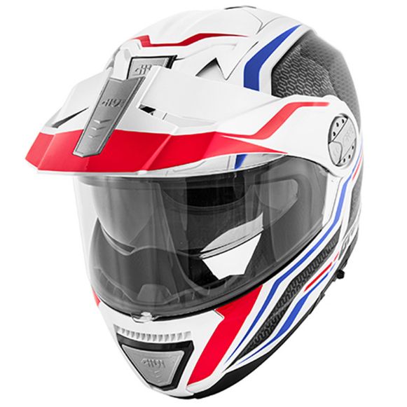 GIVI HX33 SYDNEY WHITE/BLUE/RED HELMET FLIP UP