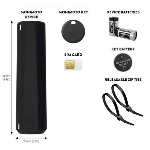 MONIMOTO MM5 EU BLACK GPS TRACKER