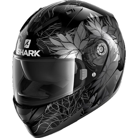 SHARK RIDILL NELUM BLACK/SILVER/ANTHRACITE HELMET FULL FACE