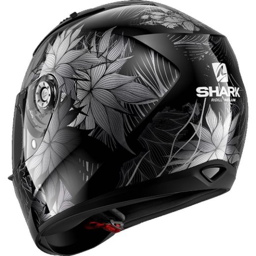 SHARK RIDILL NELUM BLACK/SILVER/ANTHRACITE HELMET FULL FACE