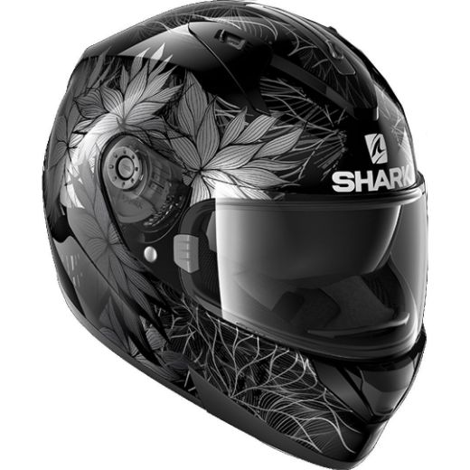 SHARK RIDILL NELUM BLACK/SILVER/ANTHRACITE HELMET FULL FACE
