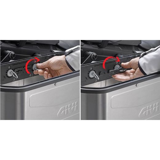 GIVI TREKKER 36 DOLOMITI (2pc) ALUMINIUM 36L SIDE HARD BAGS