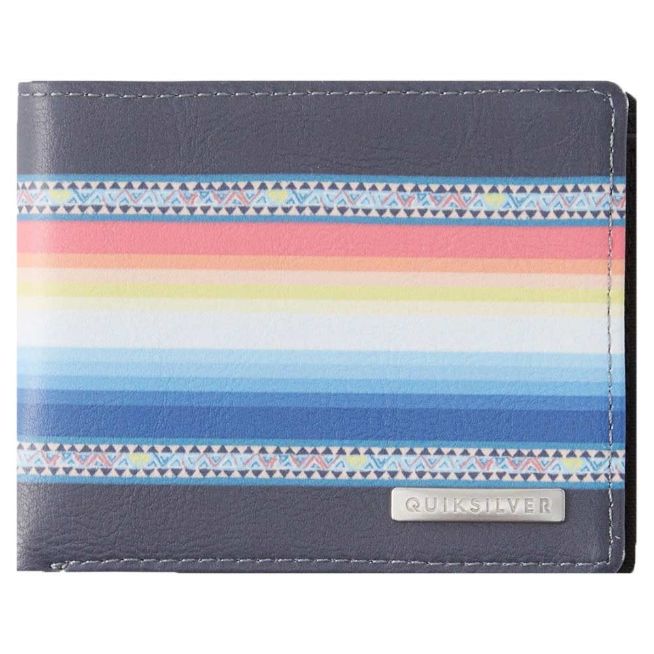 QUIKSILVER FRESHNESS II TRI-FOLD INDIA INK WALLET