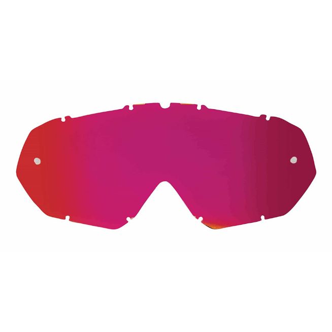 SHOT MX AS/AF IRIDIUM RED GOGGLES LENS FOR CREED/VOLT/CHASE/STEEL
