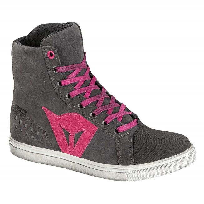 SHOES WINTER WP DAINESE STREET BIKER LADY D-WP ANTRACITE/FUCHSIA