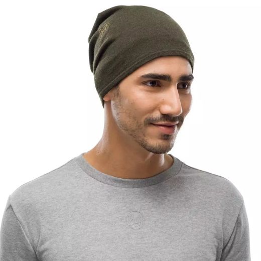 BUFF MIDWEIGHT MERINO WOOL FOREST NIGHT MELANGE NECK WARMER