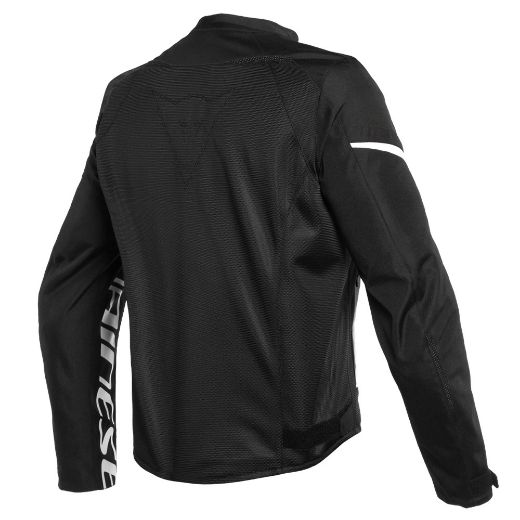 DAINESE BORA AIR TEX BLACK/WHITE JACKET SUMMER