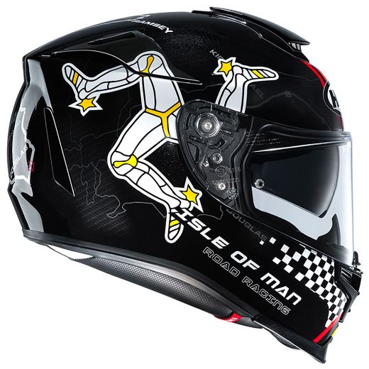 HJC RPHA 70 ISLE OF MAN MC1 HELMET FULL FACE