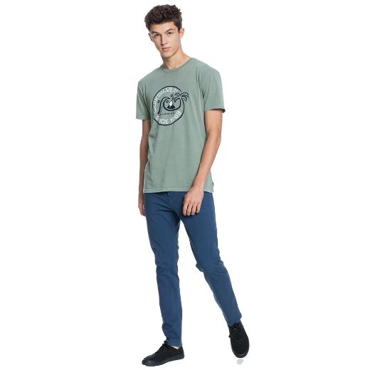 QUIKSILVER INTO THE WIDE BLUE SPRUCE TEE