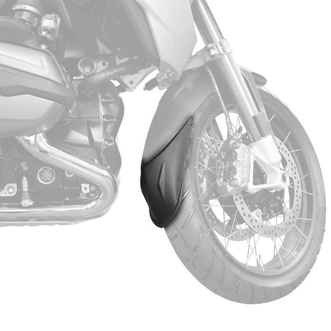 PYRAMID 54240 BLACK FENDER EXT. FRONT LONG FOR BMW R1200GS