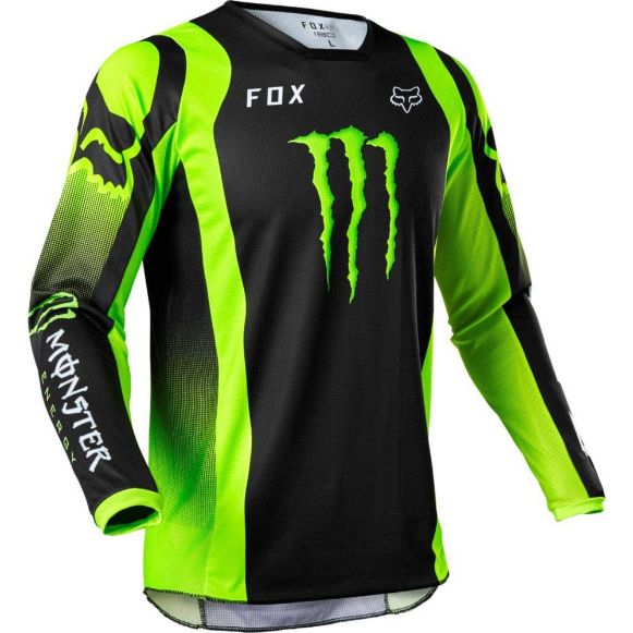 FOX 180 MONSTER JERSEY BLACK/GREEN