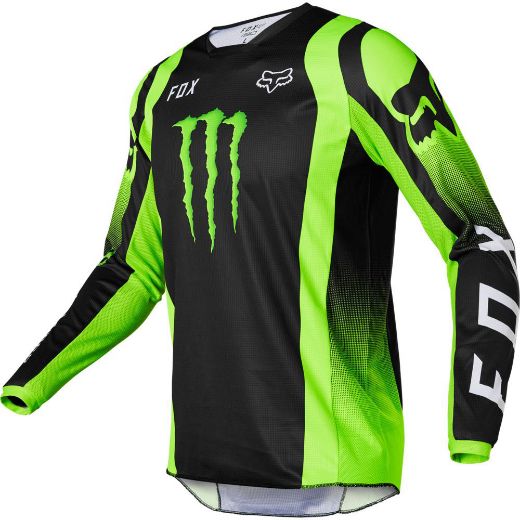 FOX 180 MONSTER JERSEY BLACK/GREEN