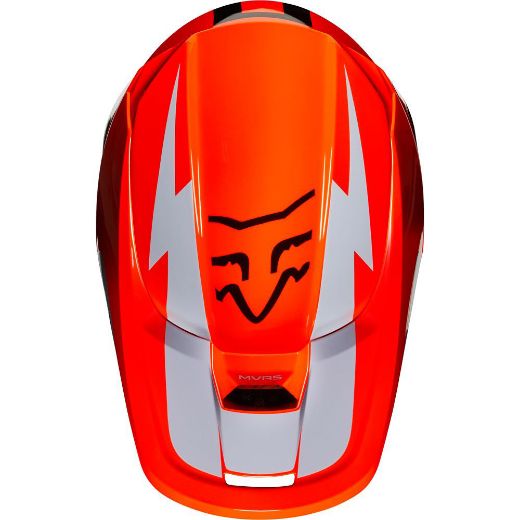 FOX V1 2020 WERD FLUO ORANGE HELMET MX