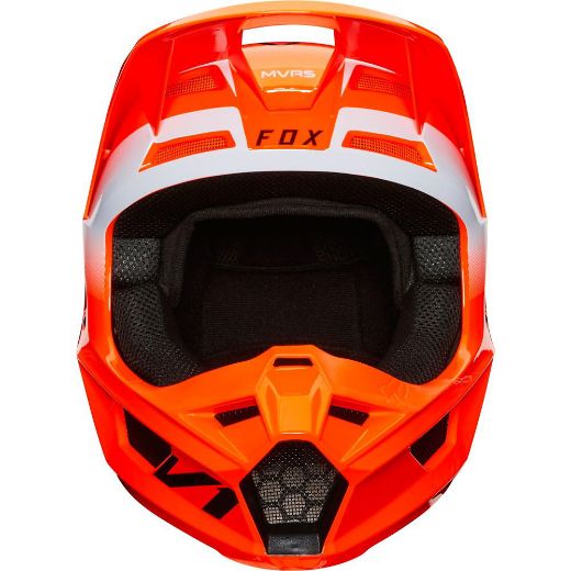 FOX V1 2020 WERD FLUO ORANGE HELMET MX