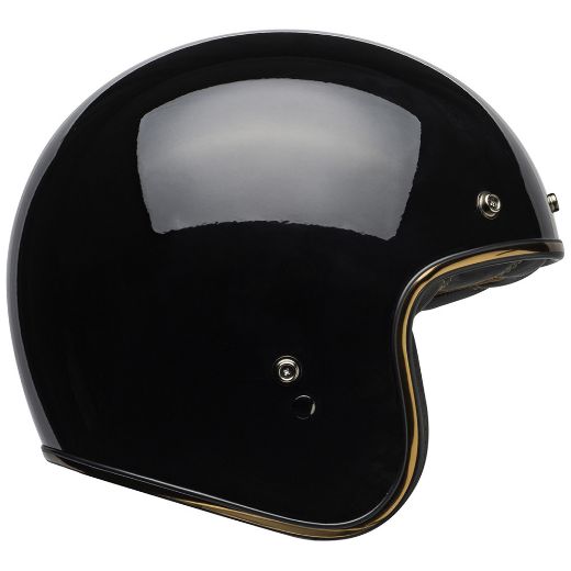 BELL CUSTOM 500 DELUXE RALLY BLACK/BRONZE HELMET JET RETRO