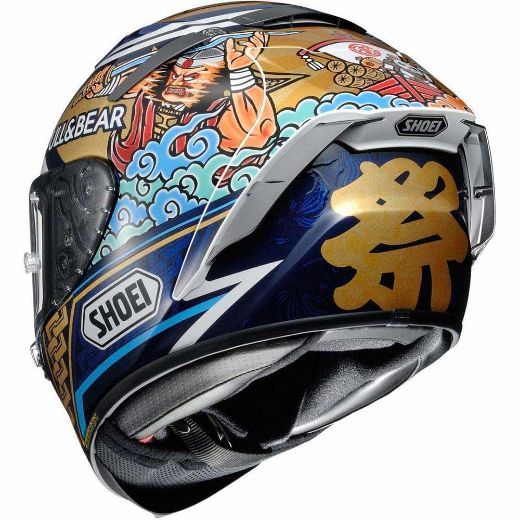 SHOEI X-SPIRIT III MARQUEZ MOTEGI3 TC-2 HELMET FULL FACE